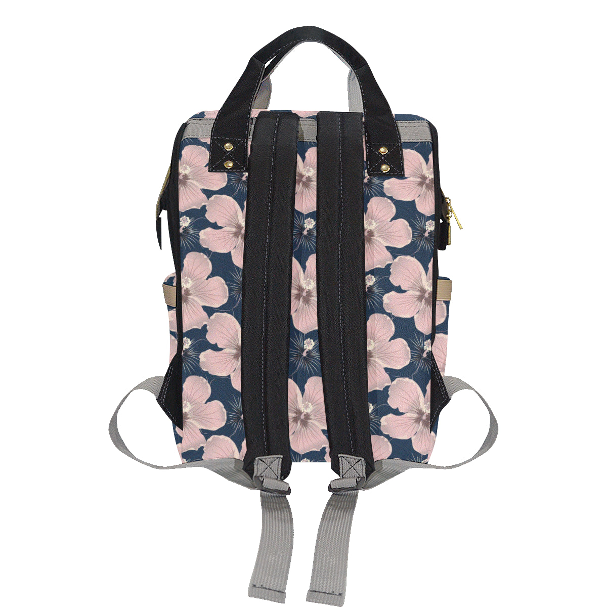 Plumeria Pattern Print Design PM018 Diaper Bag Backpack
