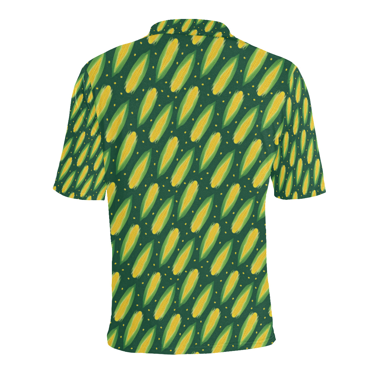 Corn Pattern Print Design 03 Men Polo Shirt
