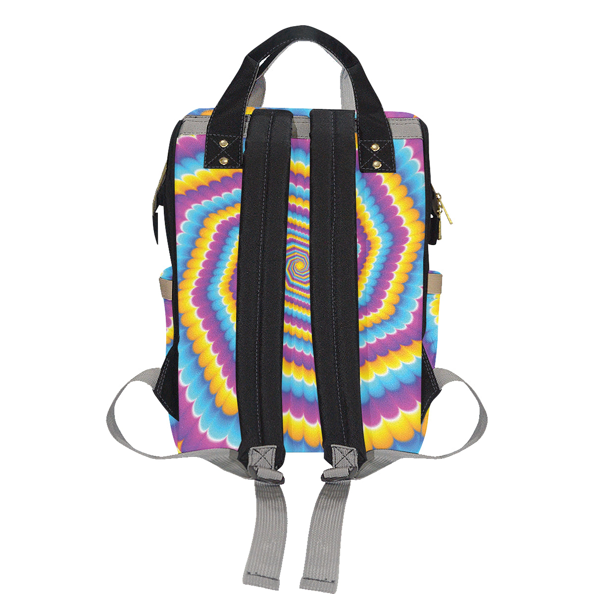 Optical illusion Pattern Print Design A04 Diaper Bag Backpack
