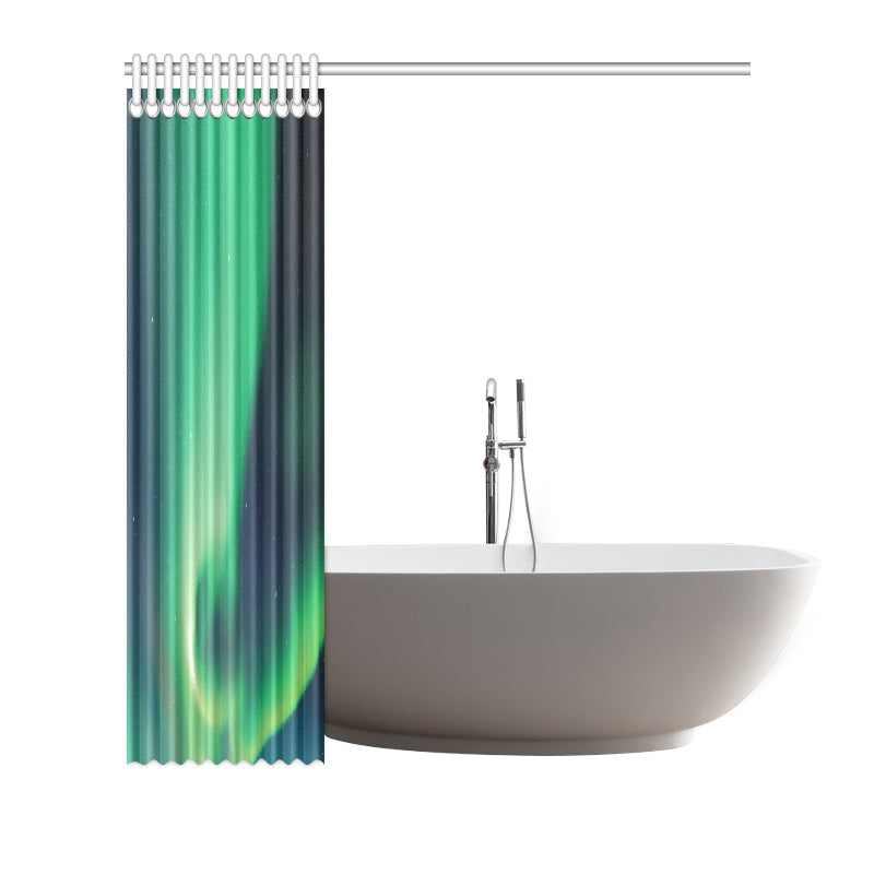 Aurora Borealis Pattern Print Design 04 Shower Curtain