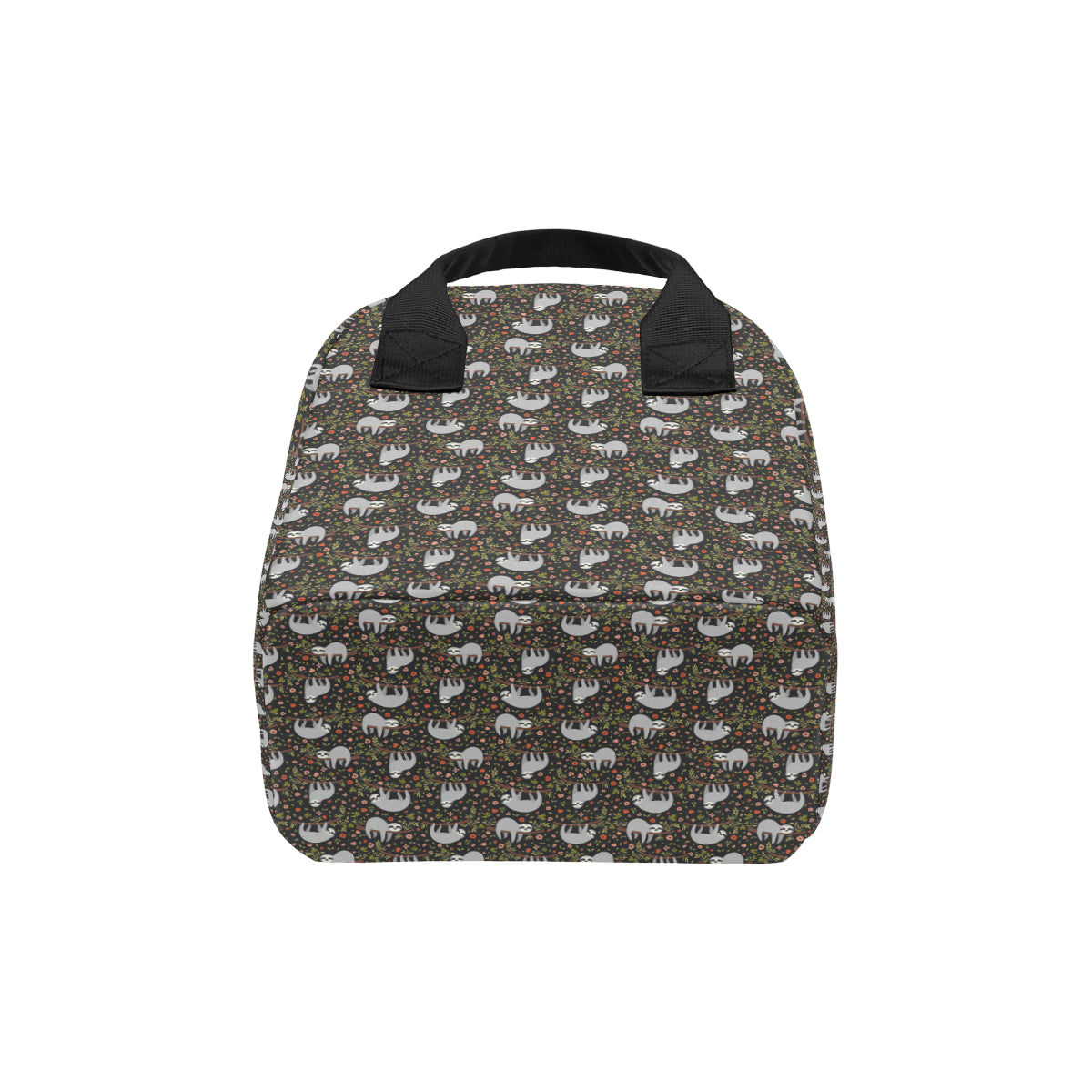 Sloth Cute Design Themed Print Insulated Lunch Bag