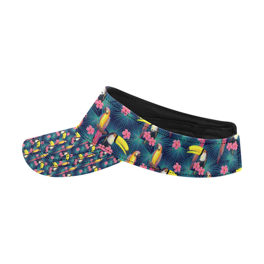 Toucan Parrot Design Unisex Sun Visor