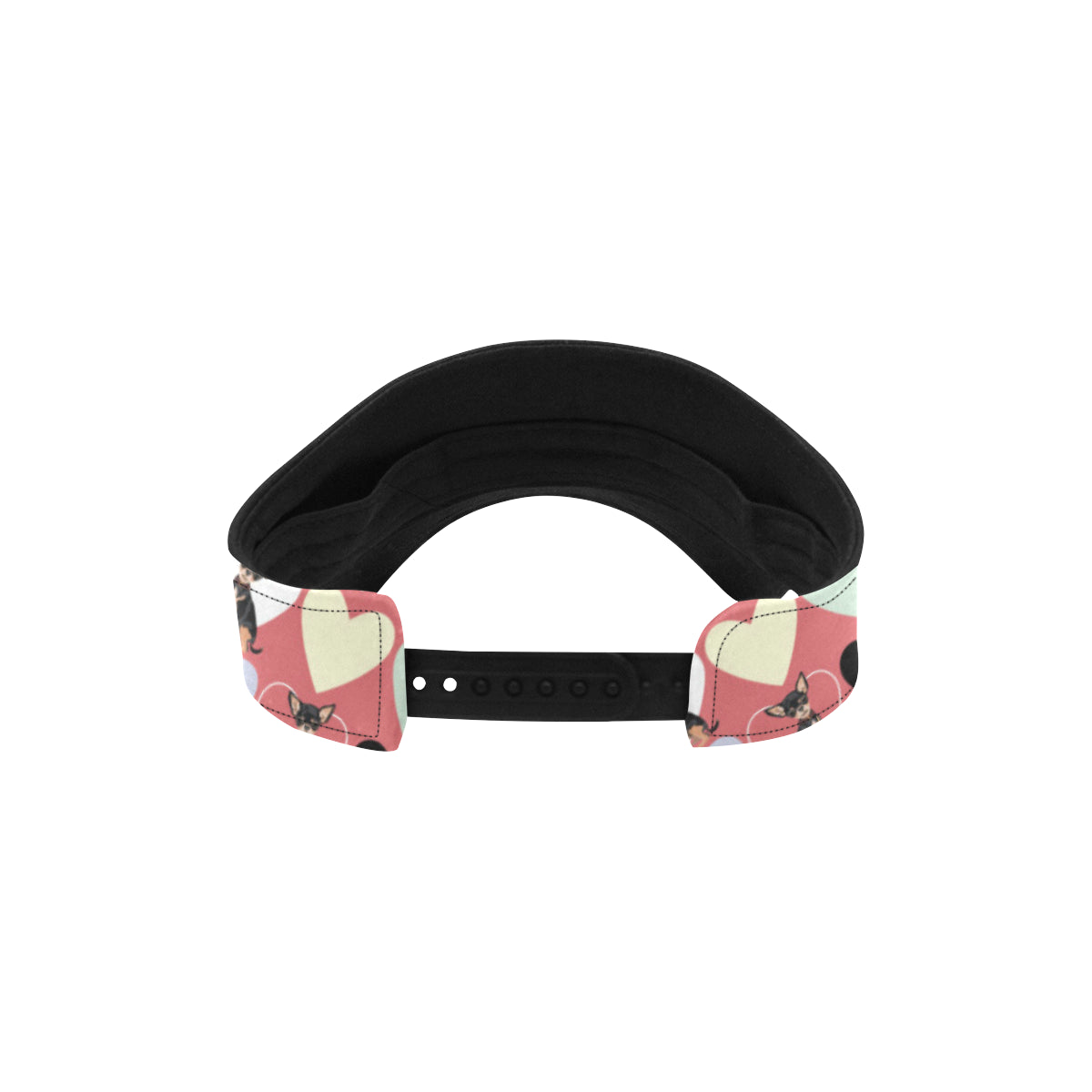 Chihuahua Pattern Print Design 01 Unisex Sun Visor