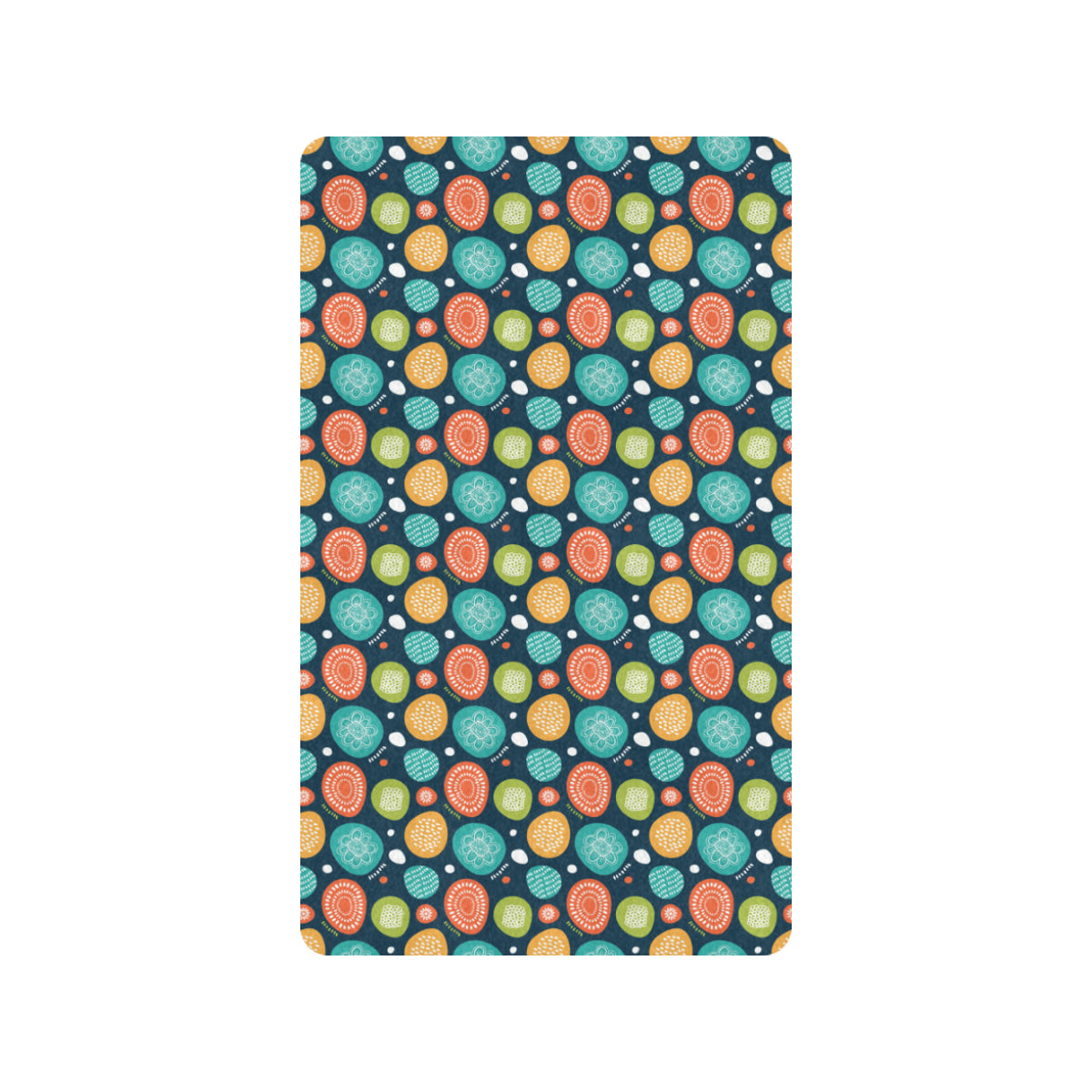 Swedish Themed Design Rubber Doormat