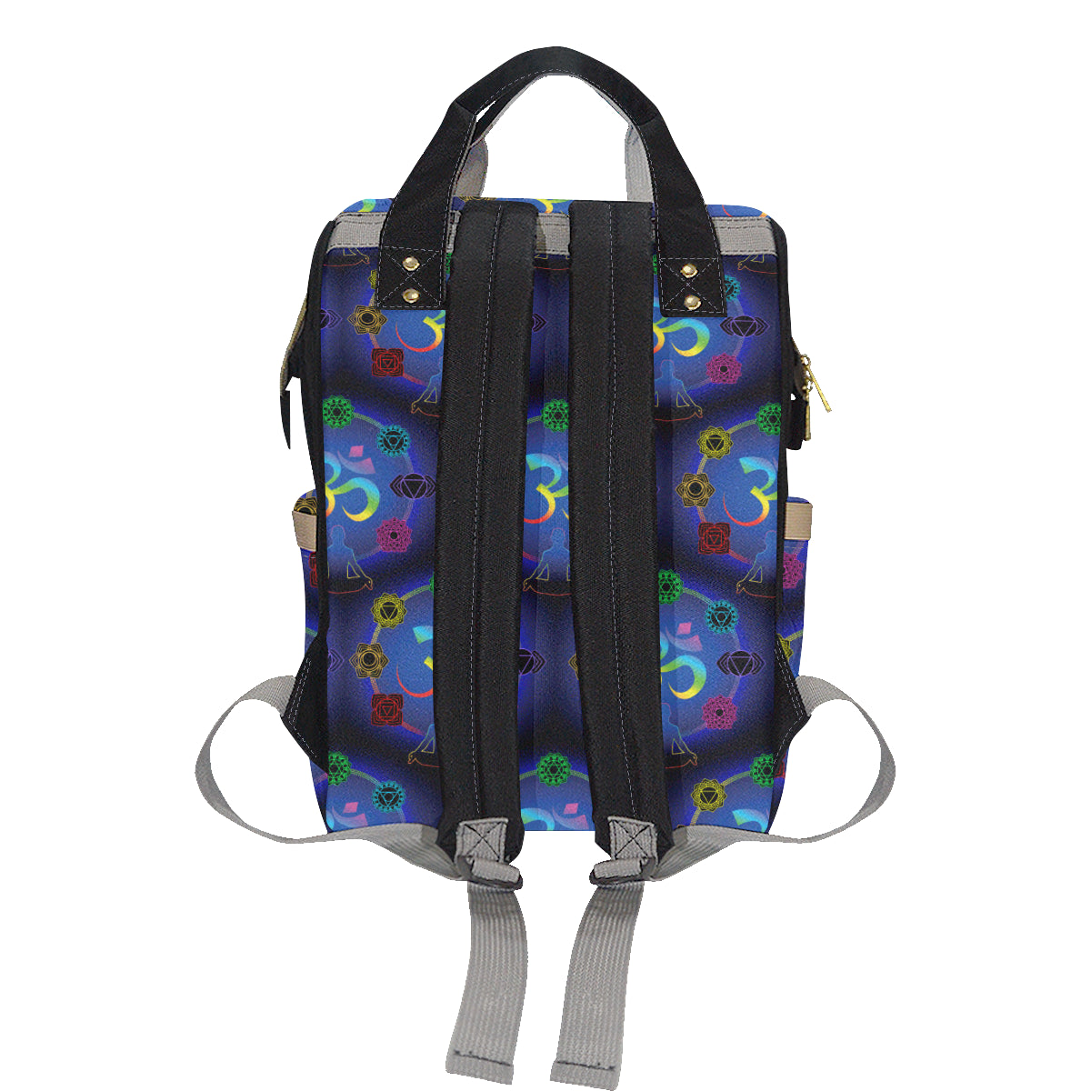 Chakra Zen Yoga OM Diaper Bag Backpack