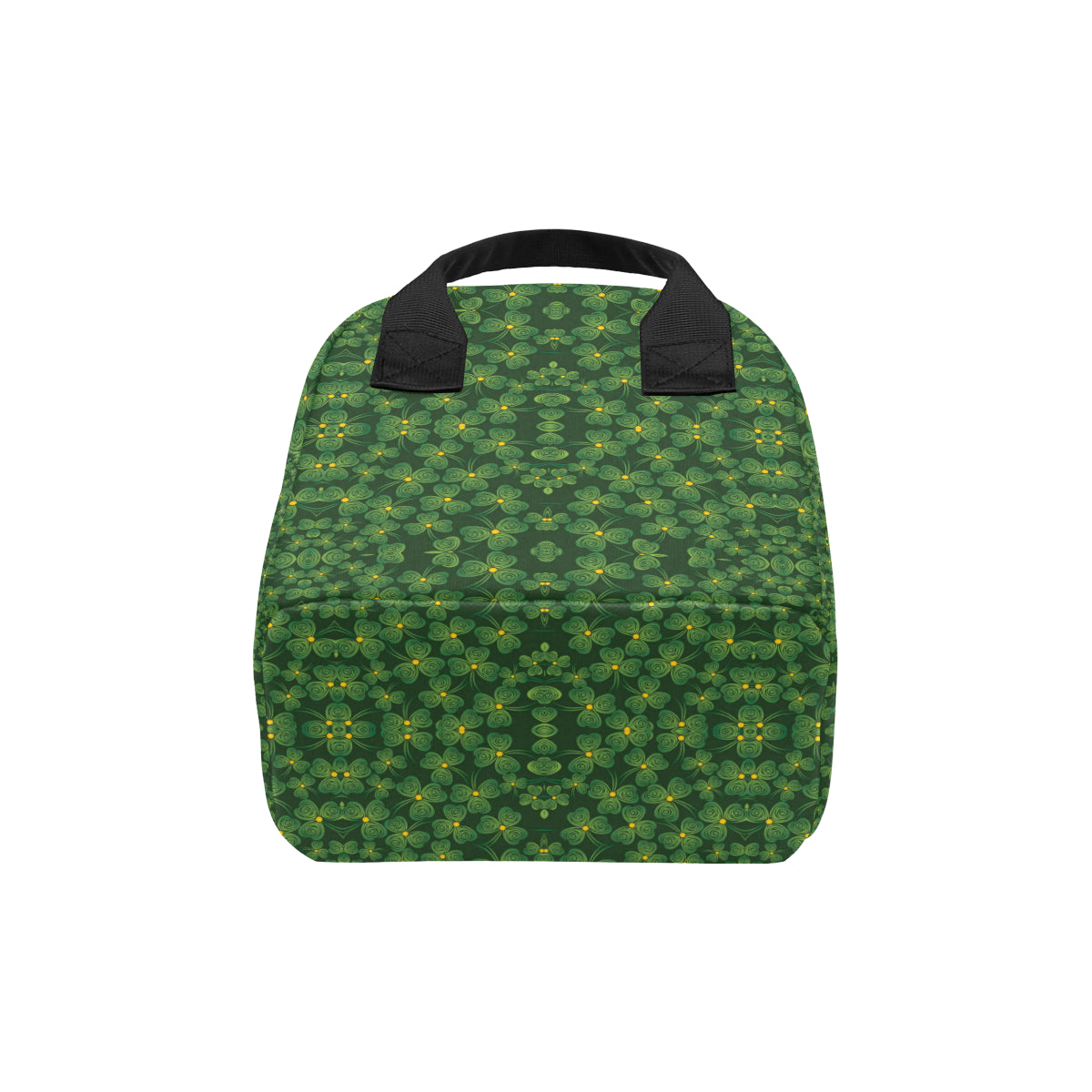 Shamrock Pattern Insulated Lunch Bag