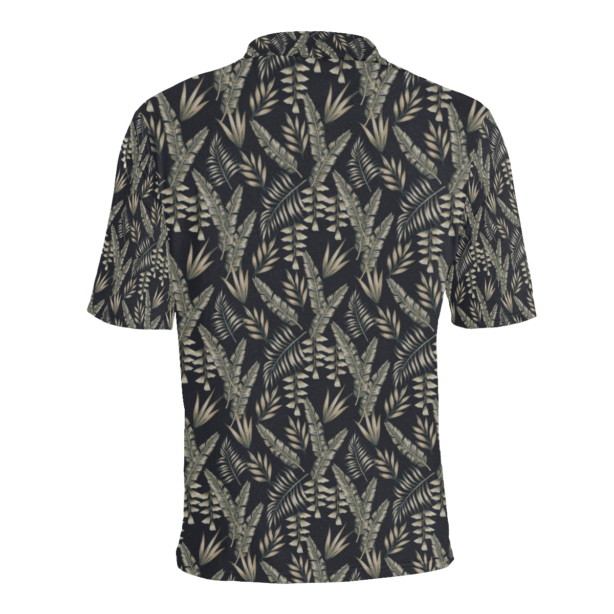 Banana Leaf Pattern Print Design 07 Men Polo Shirt
