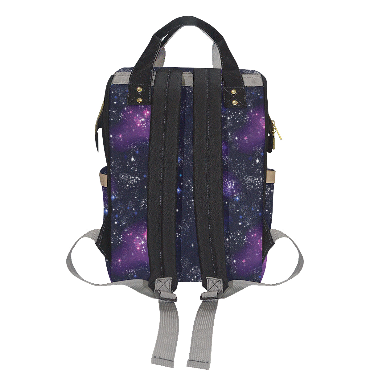 Cosmic Pattern Print Design 03 Diaper Bag Backpack