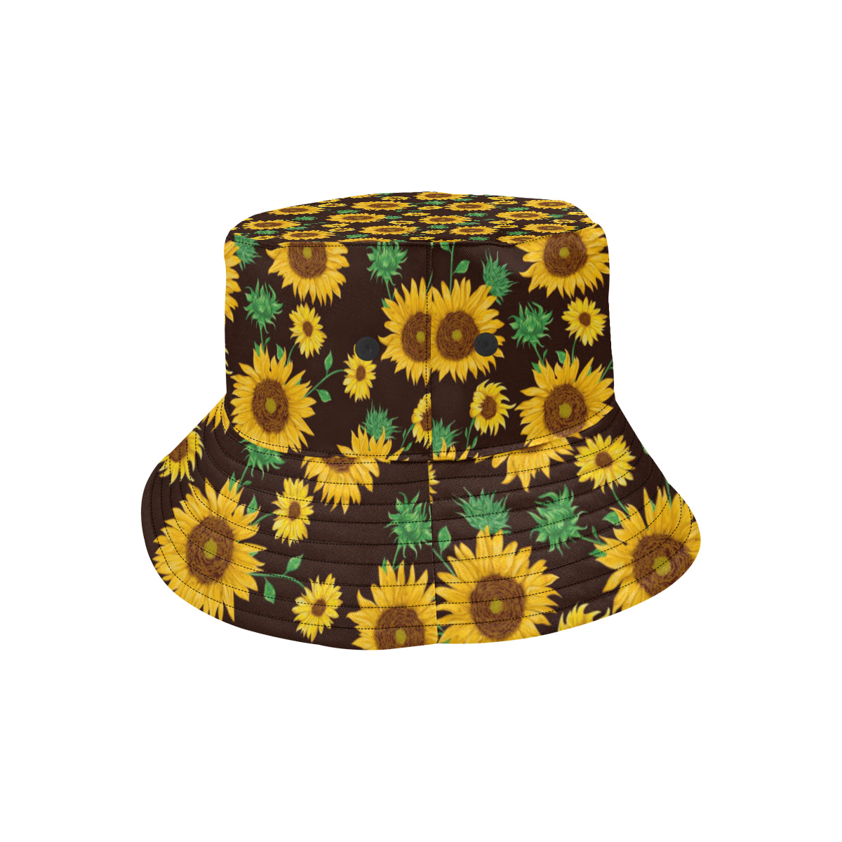 Sunflower Pattern Print Design SF01 Unisex Bucket Hat