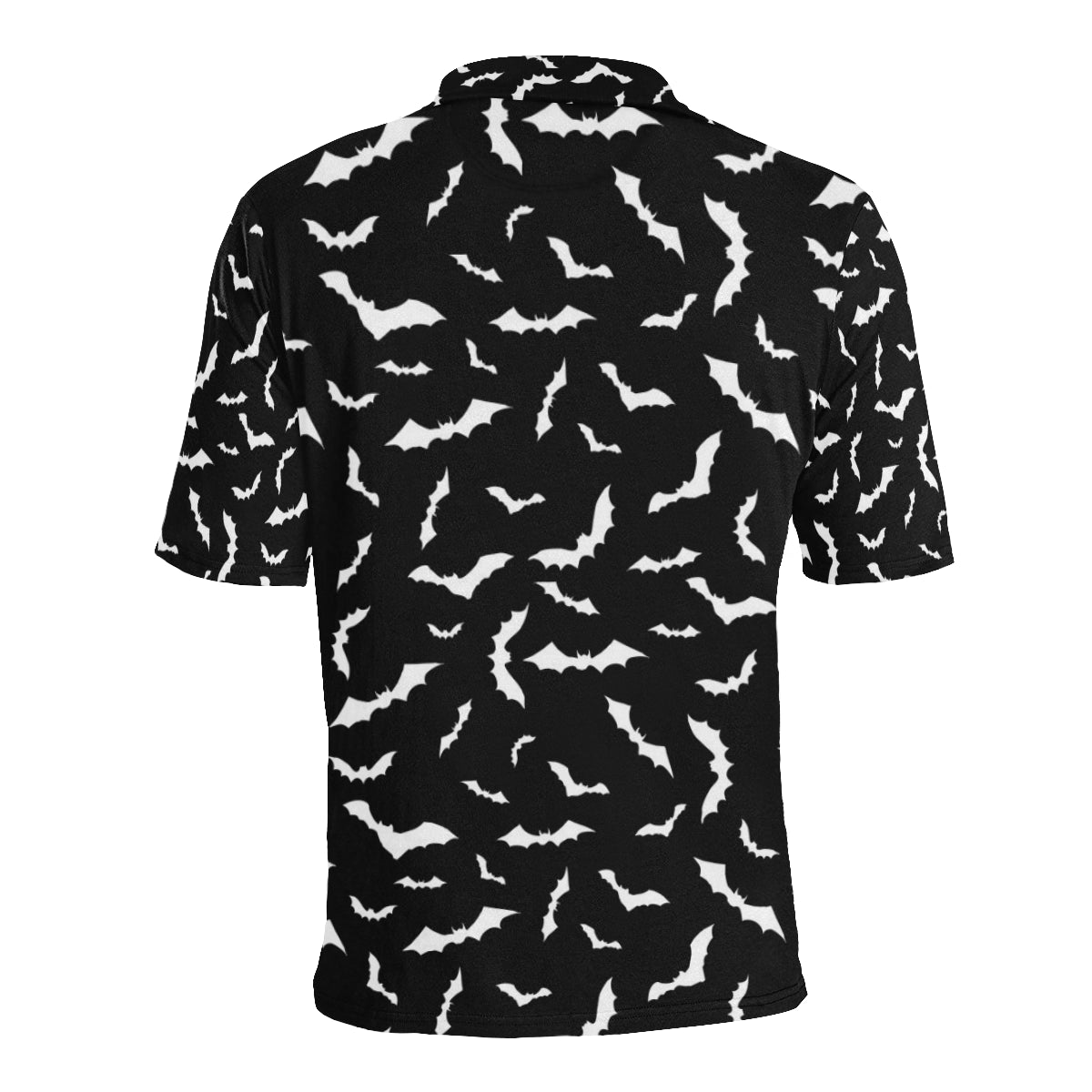 Bat Pattern Print Design 05 Men Polo Shirt