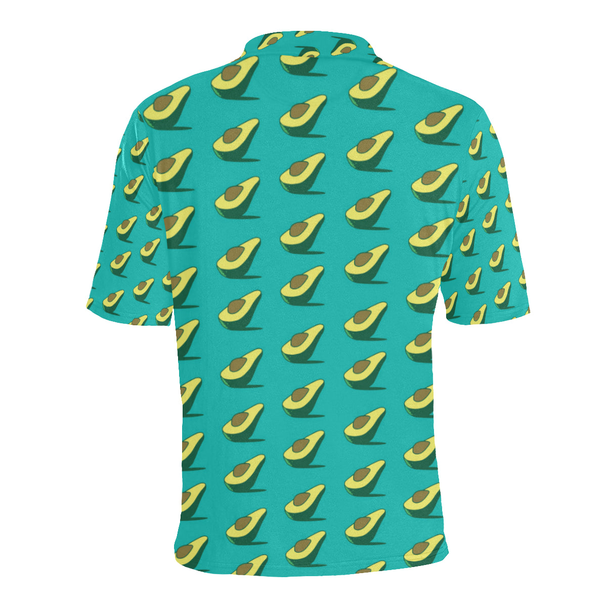Avocado Pattern Print Design 03 Men Polo Shirt