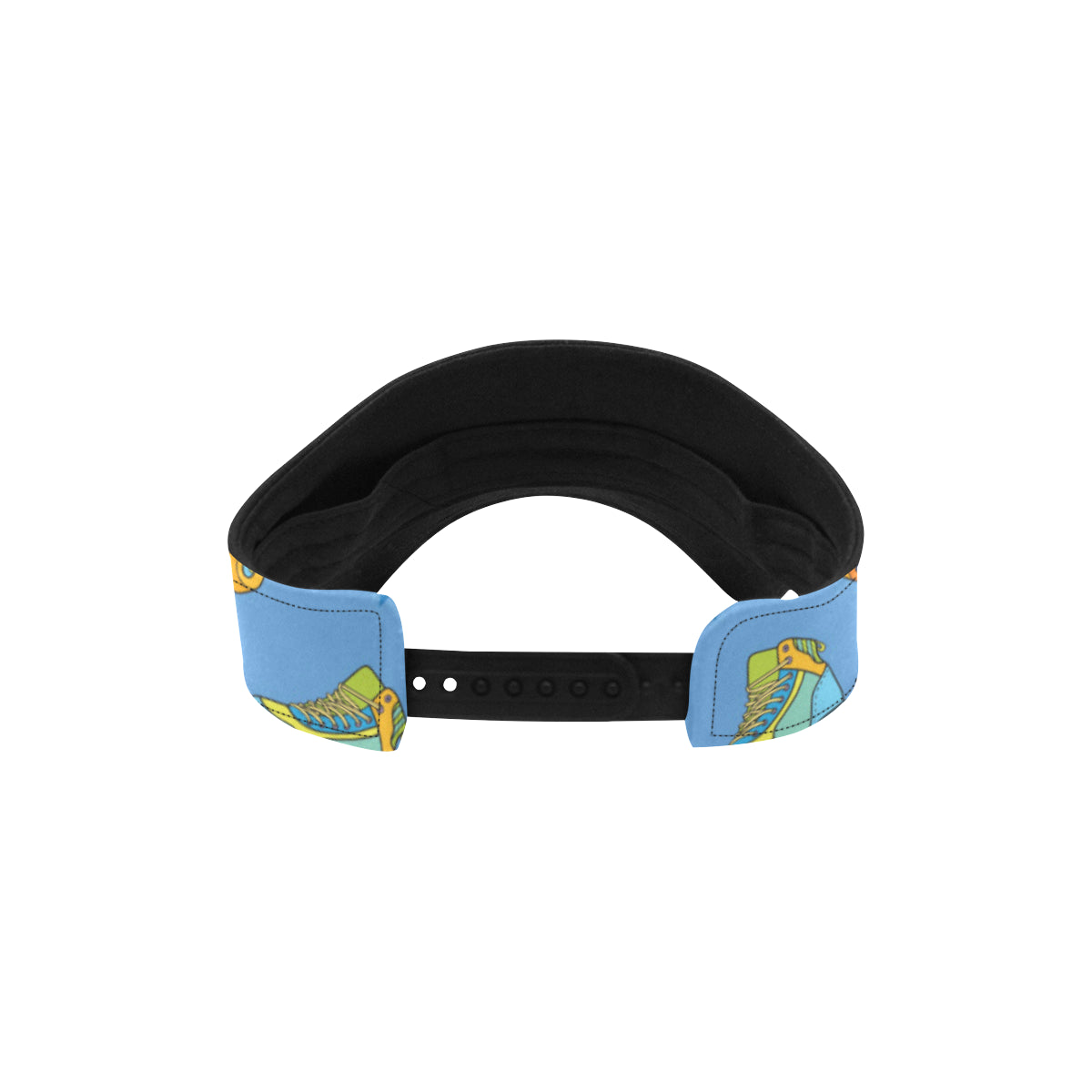 Roller skate Pattern Print Design A04 Unisex Sun Visor