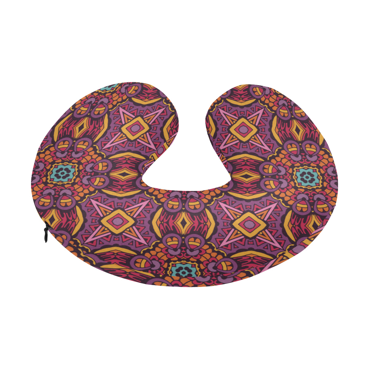 Bohemian Pattern Print Design 10 U-Shaped Travel Neck Pillow