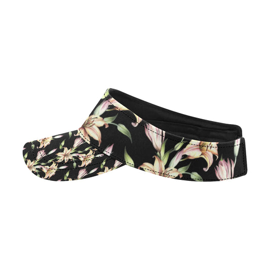 Lily Pattern Print Design LY05 Unisex Sun Visor