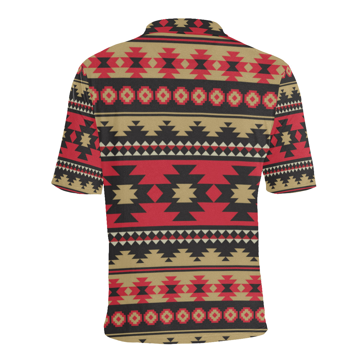 Navajo Pattern Print Design A04 Men Polo Shirt