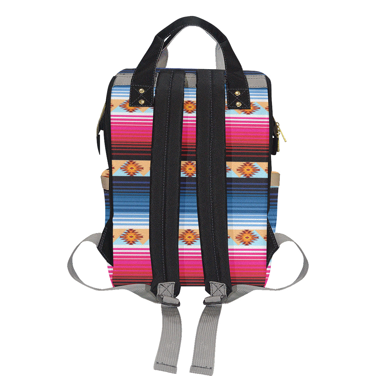 Mexican Pattern Print Design 03 Diaper Bag Backpack
