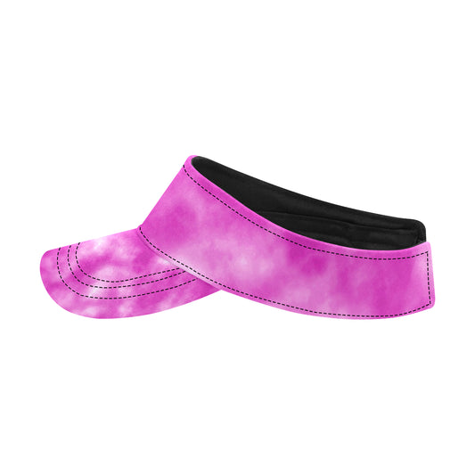 Tie Dye Pink Design Print Unisex Sun Visor