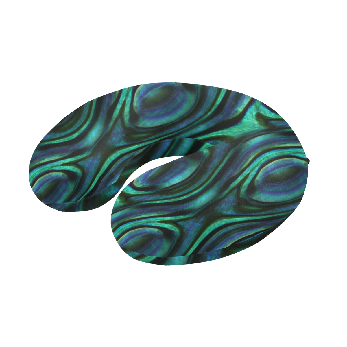 Abalone Pattern Print Design 01 U-Shaped Travel Neck Pillow