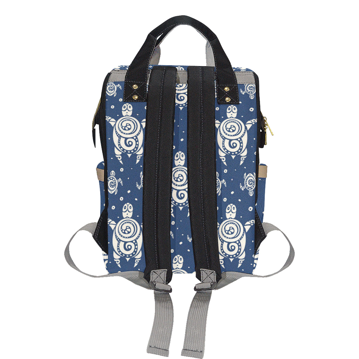 Sea Turtle Tribal Diaper Bag Backpack