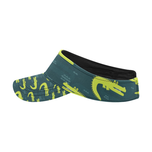 Alligator Pattern Print Design 03 Unisex Sun Visor
