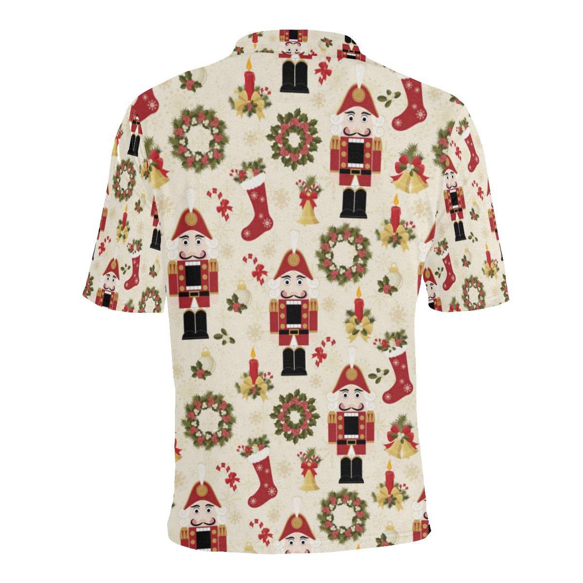 Nutcracker Pattern Print Design A01 Men Polo Shirt