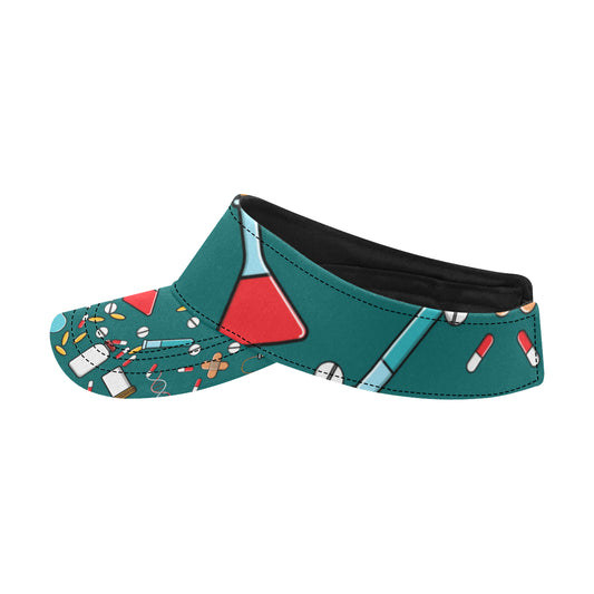 Nurse Pattern Print Design A05 Unisex Sun Visor