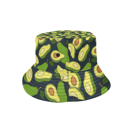 Avocado Pattern Print Design AC013 Unisex Bucket Hat