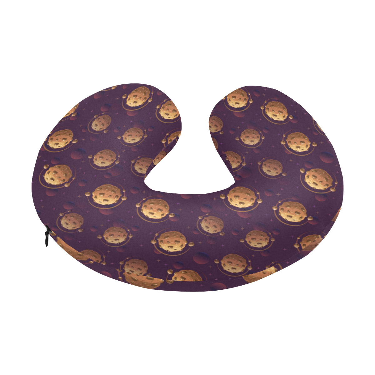 Cookie Pattern Print Design 03 U-Shaped Travel Neck Pillow
