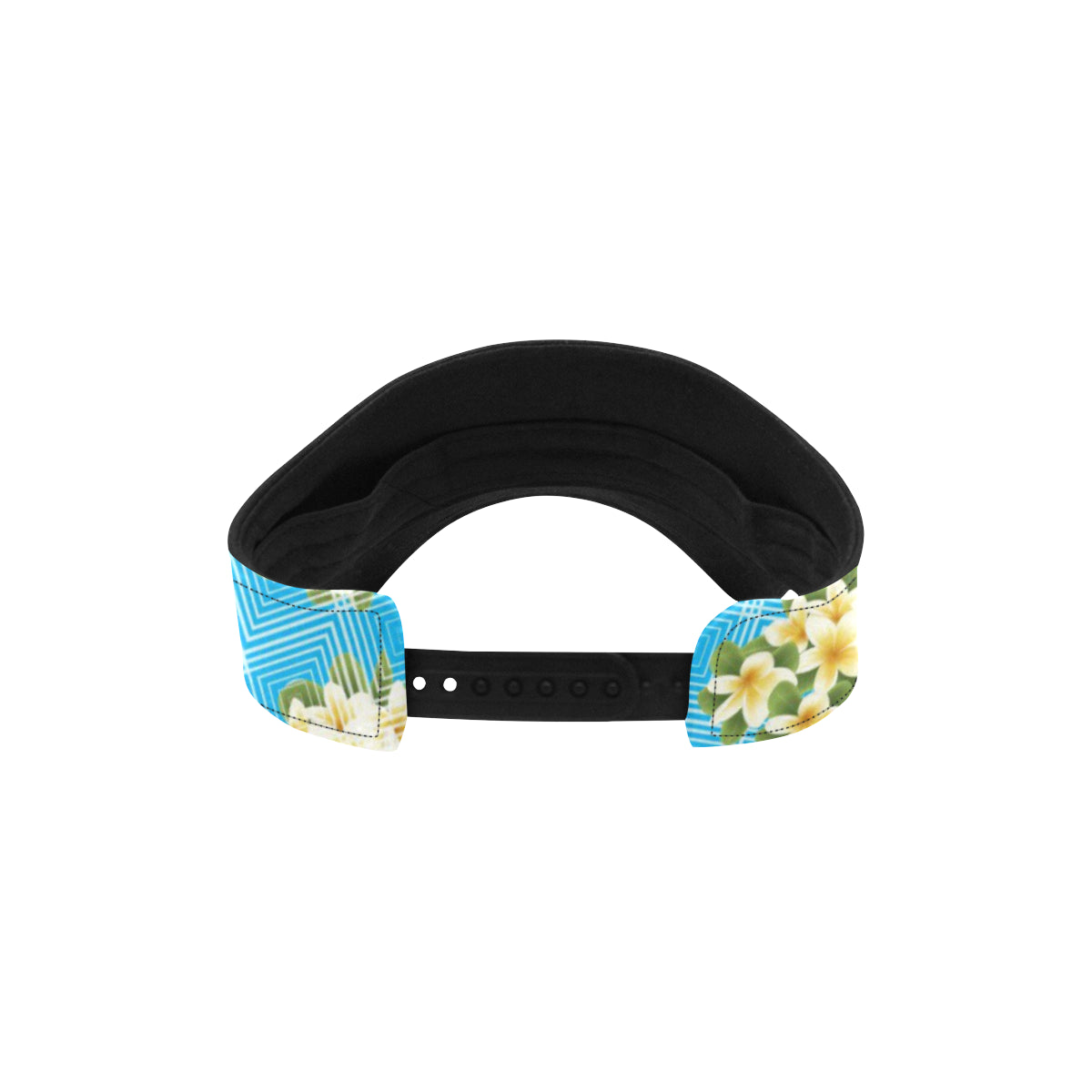 Yellow Plumeria Design Print Pattern Unisex Sun Visor