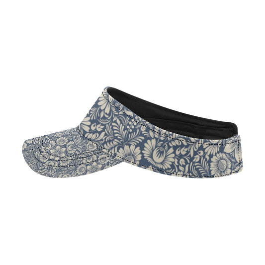 Elegant Floral Print Pattern Unisex Sun Visor