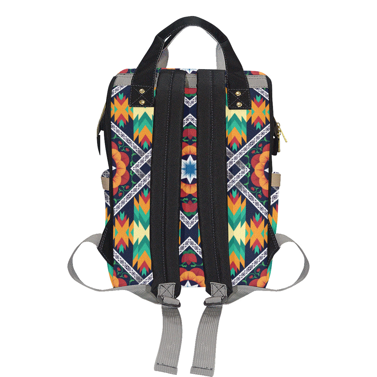 African Kente Diaper Bag Backpack