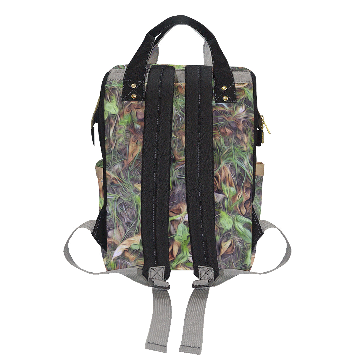 Camouflage Realistic Tree Print Diaper Bag Backpack