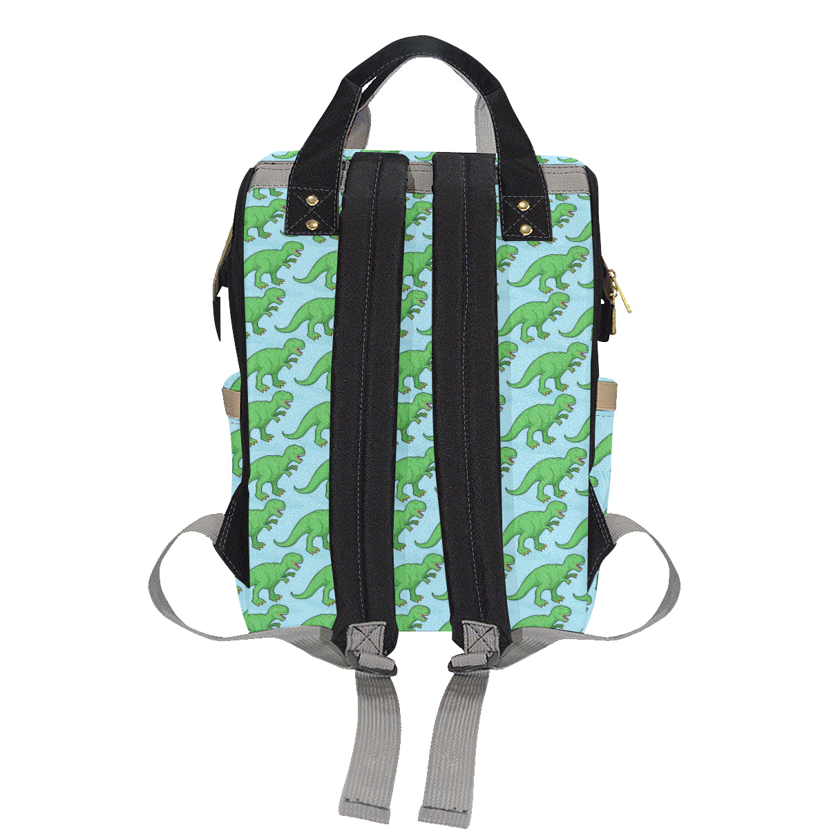 T Rex Pattern Print Design A01 Diaper Bag Backpack