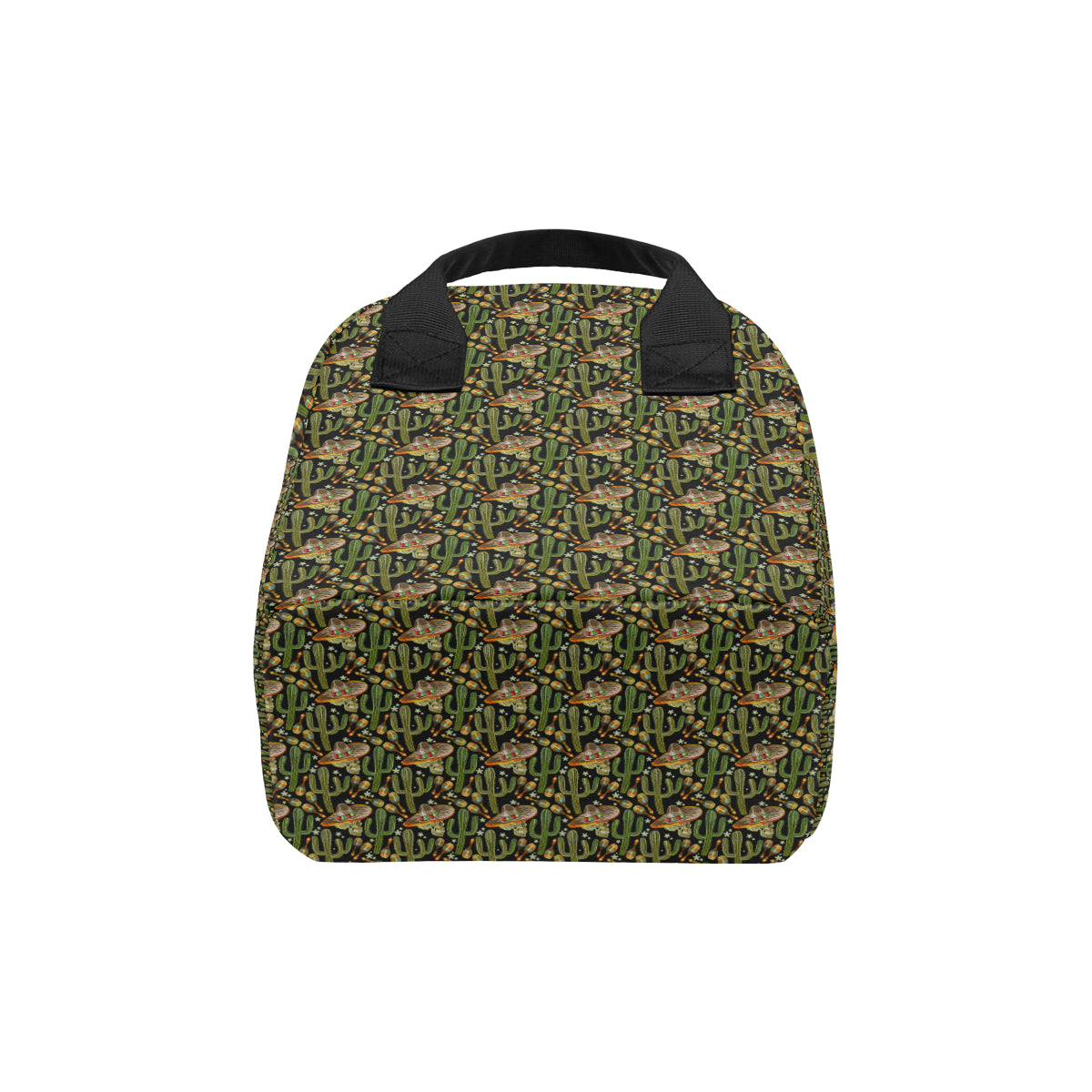 Western Style Print Insulated Lunch Bag