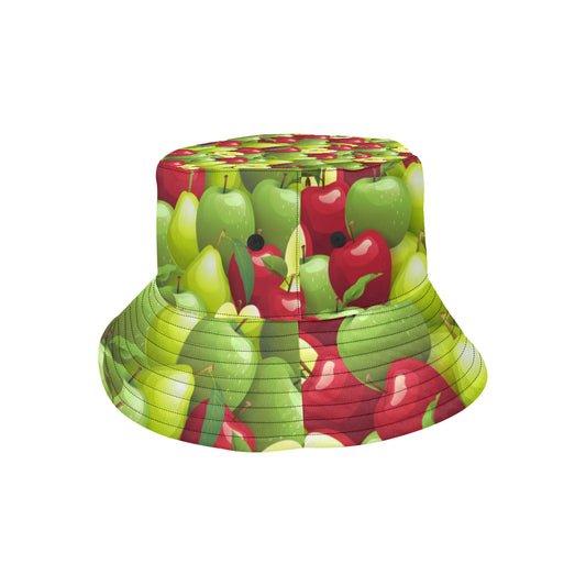 Apple Pattern Print Design AP03 Unisex Bucket Hat