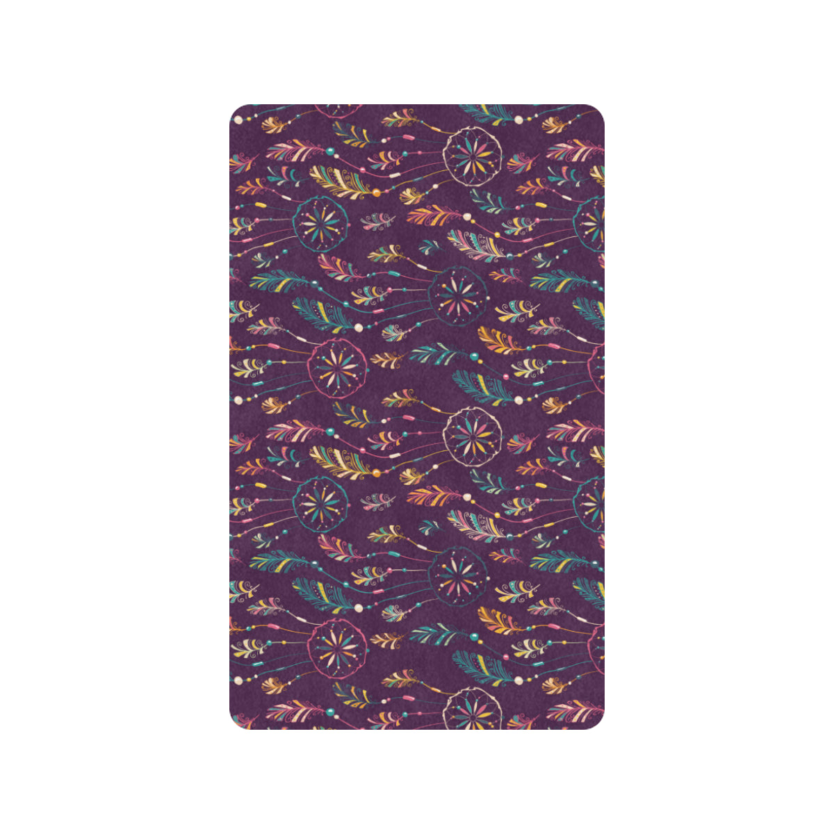 Dream Catcher Boho Design Rubber Doormat