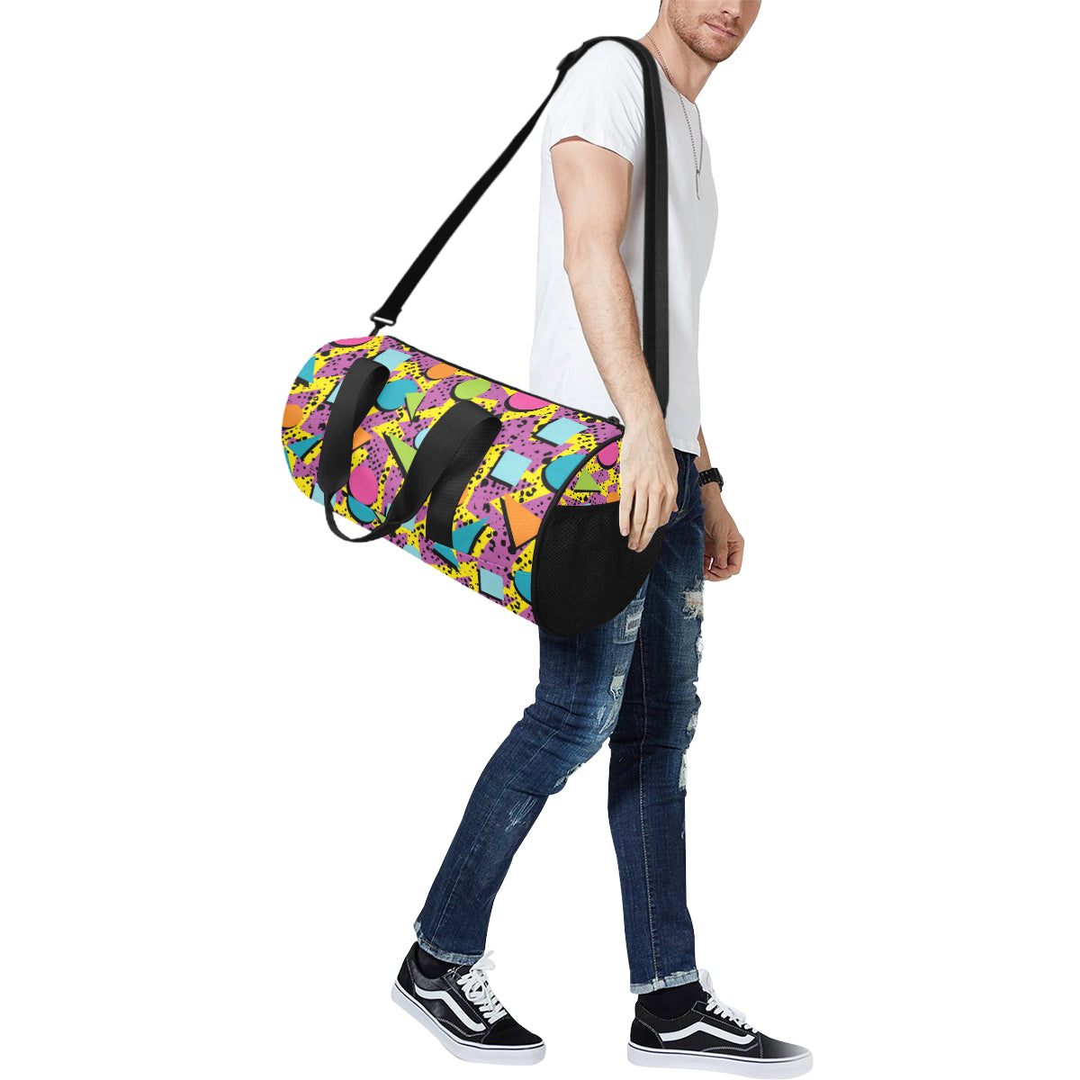 80s Pattern Print Design 1 Duffel Bag