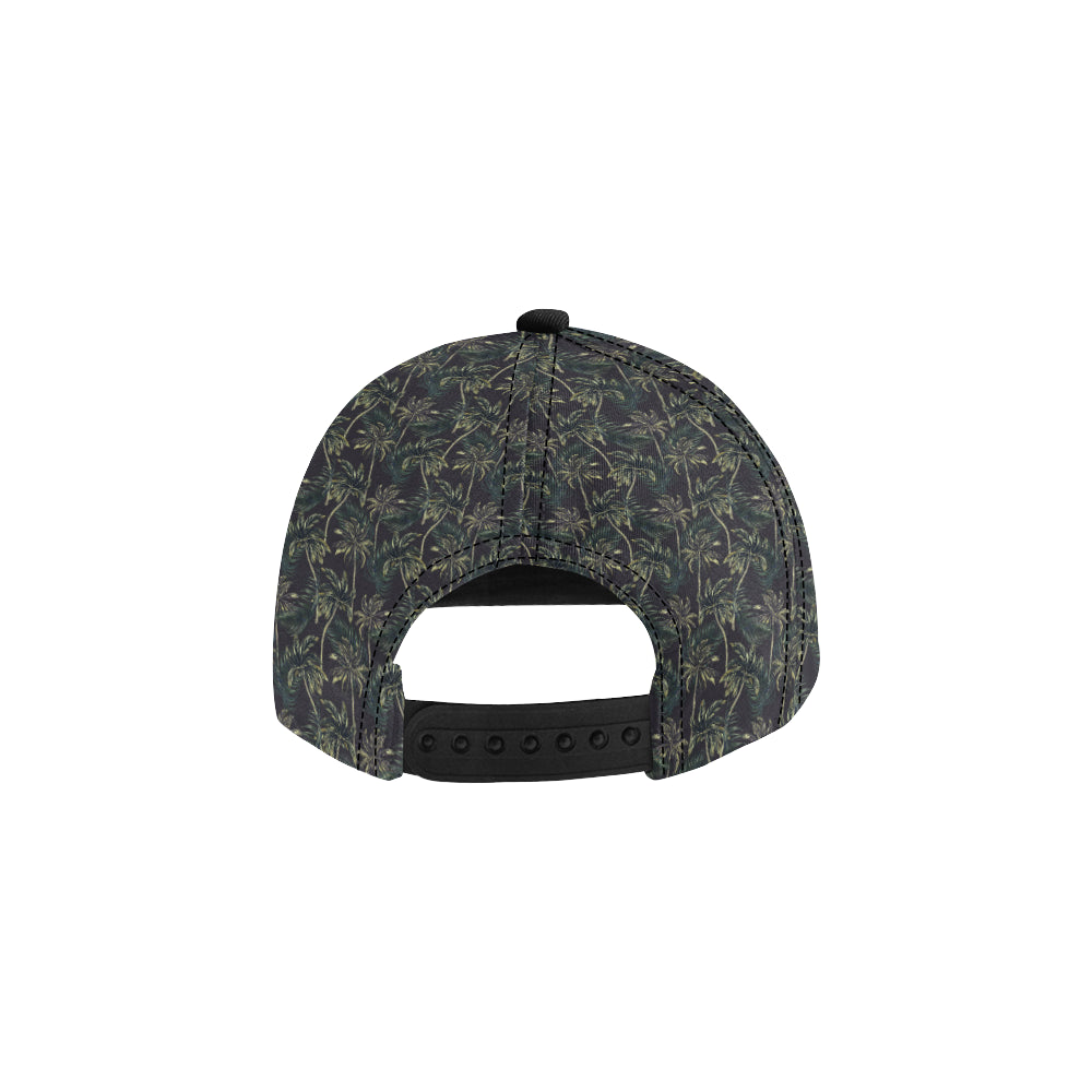 Palm Tree Background Design Print Snapback Cap