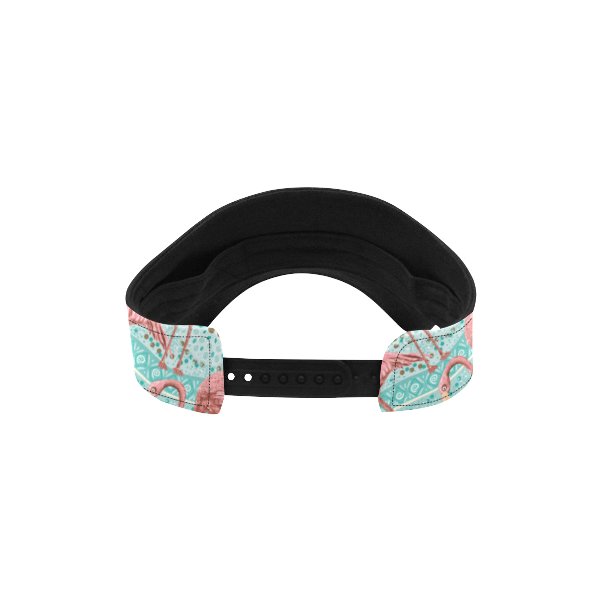 Flamingo Background Themed Print Unisex Sun Visor