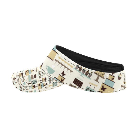Cake Pattern Print Design 02 Unisex Sun Visor