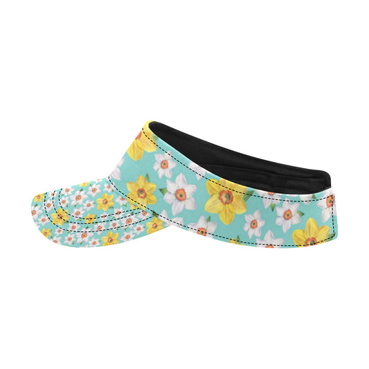 Daffodils Pattern Print Design 02 Unisex Sun Visor