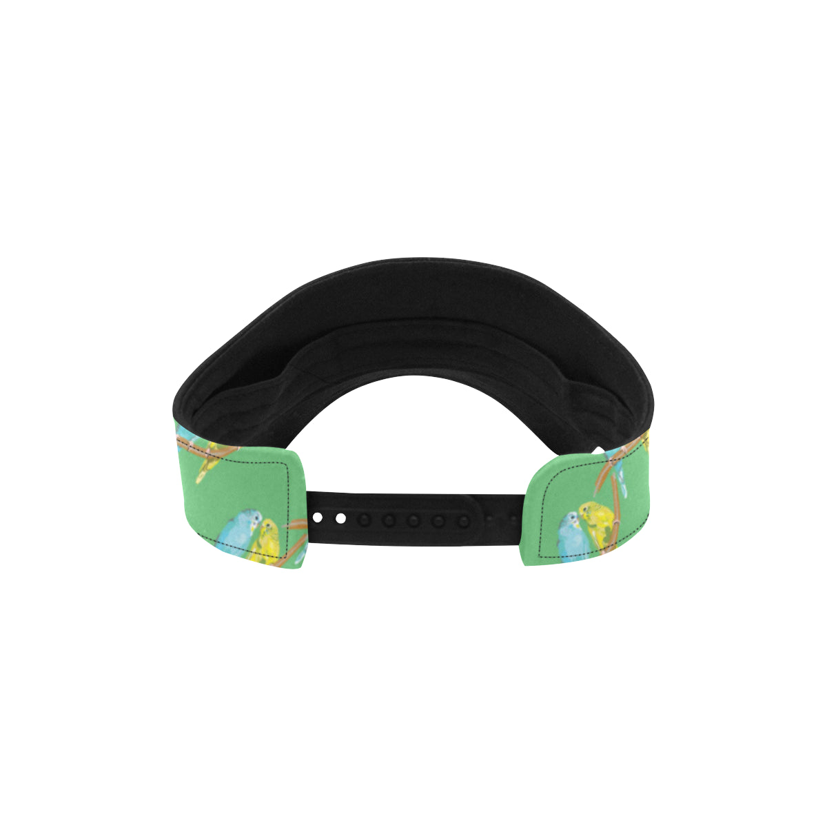 Budgerigar Pattern Print Design 01 Unisex Sun Visor