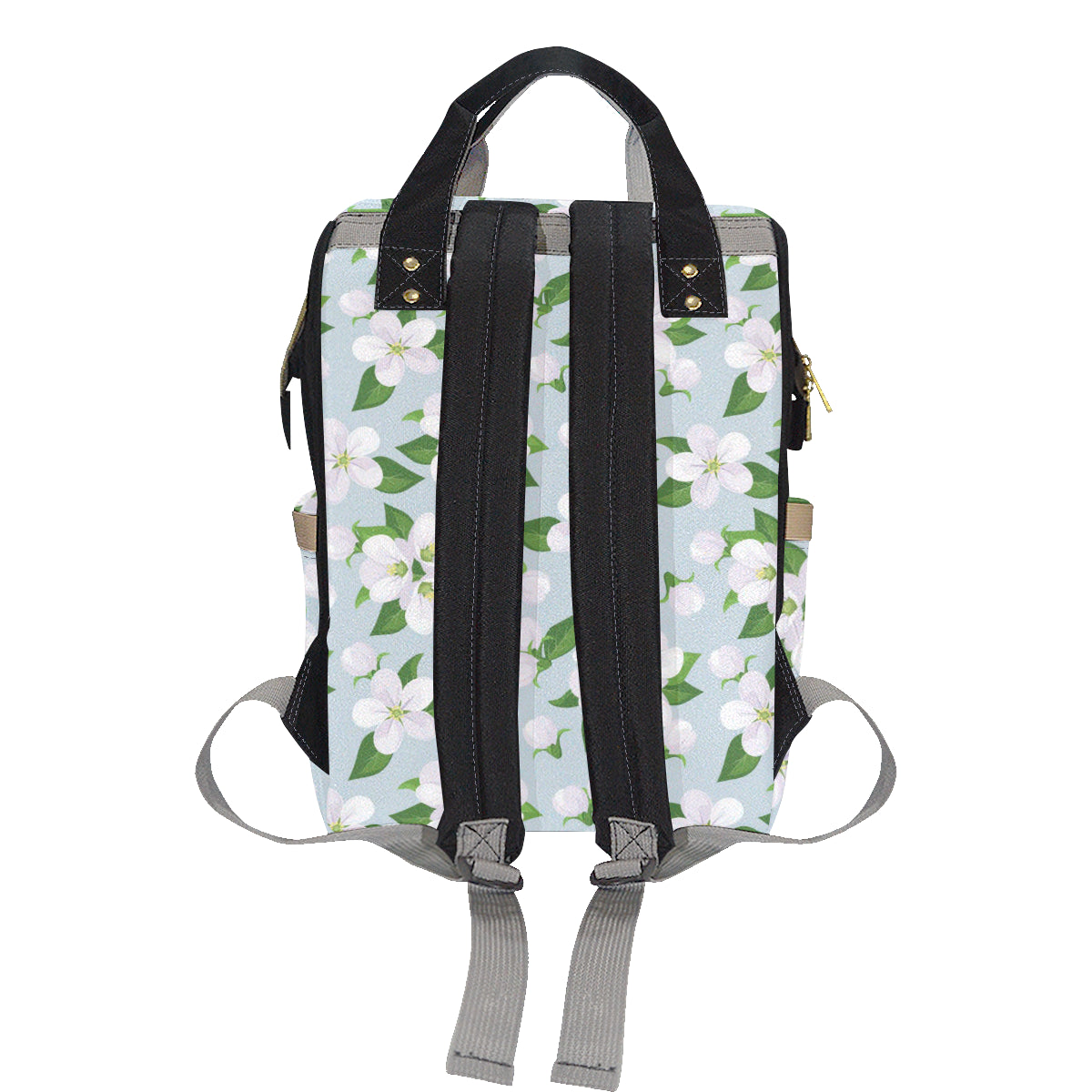 Apple blossom Pattern Print Design AB04 Diaper Bag Backpack
