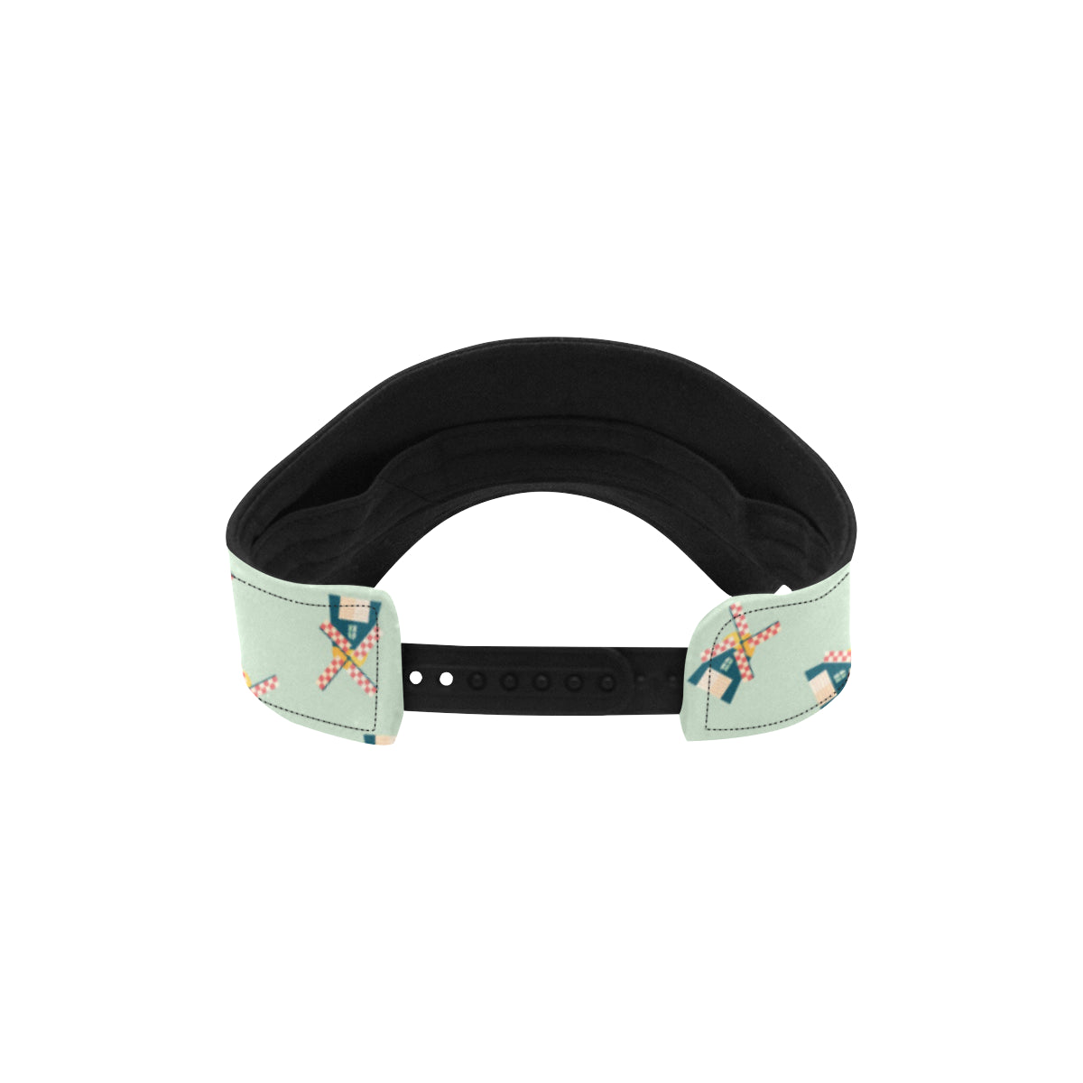 Windmill Pattern Print Design 02 Unisex Sun Visor