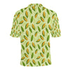 Agricultural Fresh Corn cob Print Pattern Men Polo Shirt