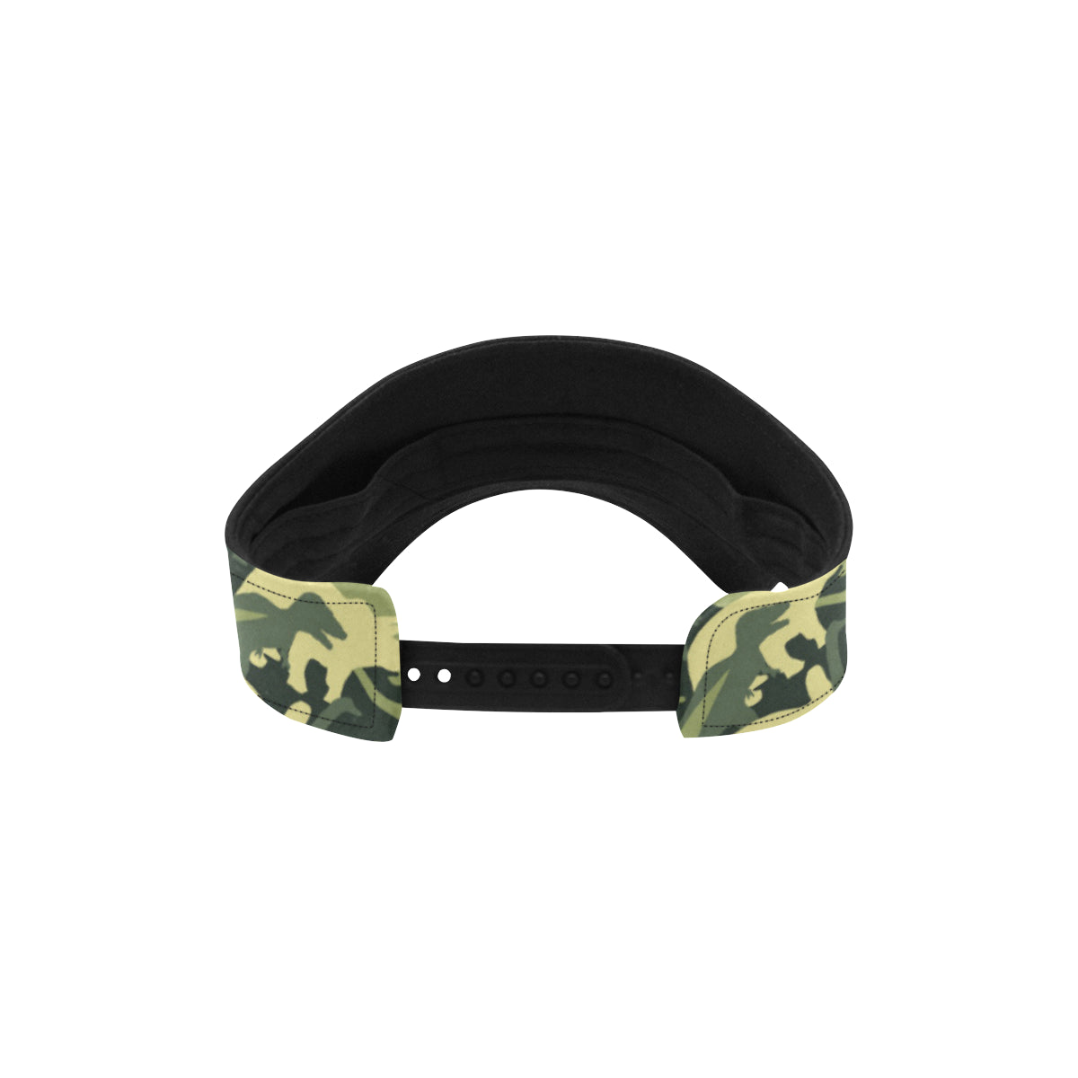 Camouflage Dinosaur Pattern Print Design 03 Unisex Sun Visor