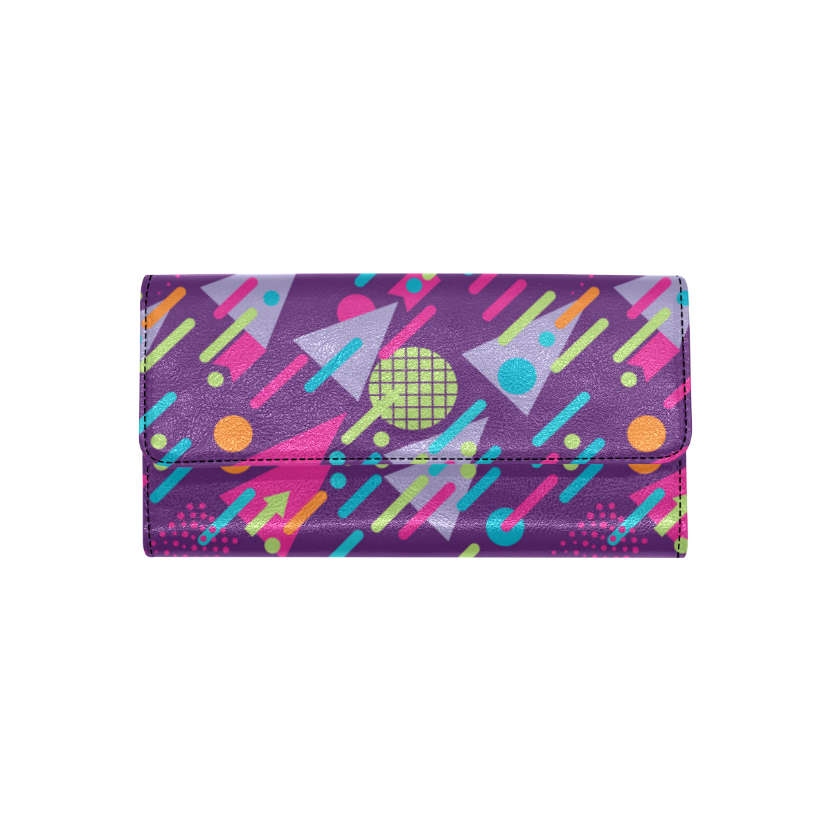 90s Pattern Print Design 4 Women's Trifold Wallet