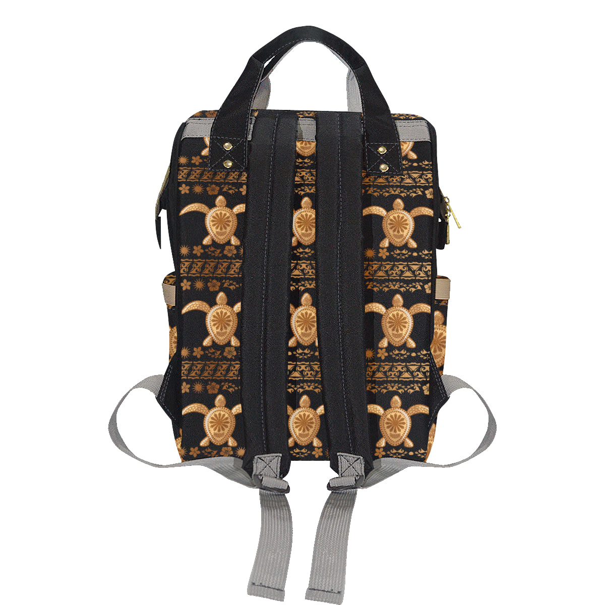 Tribal Sea turtle Polynesian Hawaiian Diaper Bag Backpack