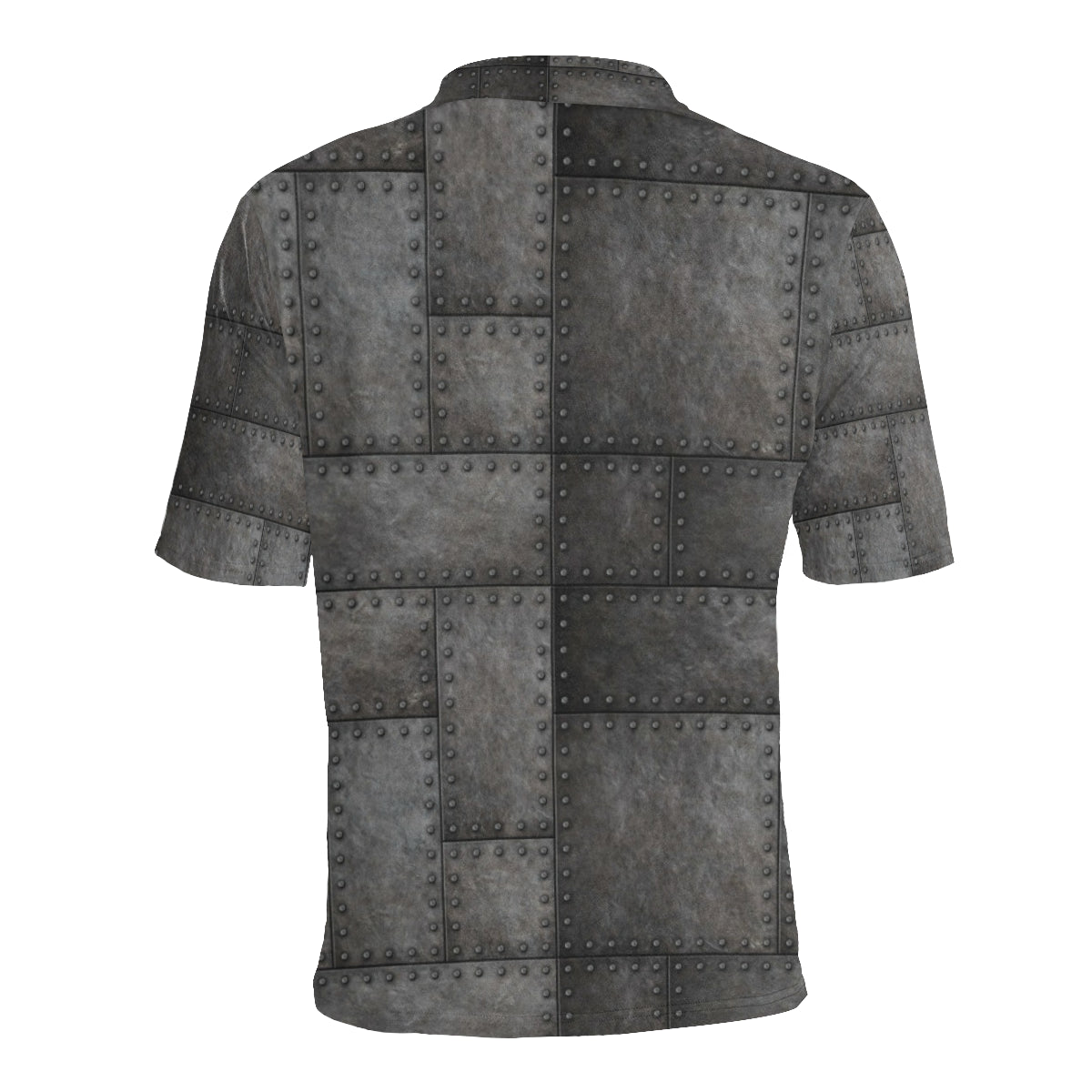 Armor Pattern Print Design 02 Men Polo Shirt