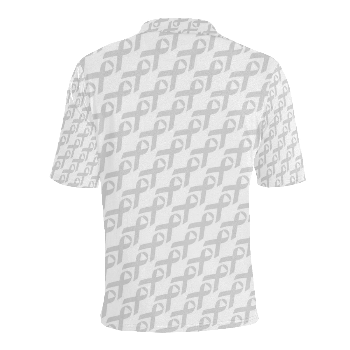 Brain cancer Pattern Print Design 02 Men Polo Shirt